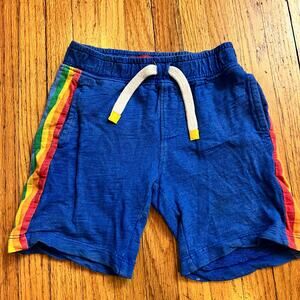 Little Bird Shorts Toddler 2-3 Rainbow Blue